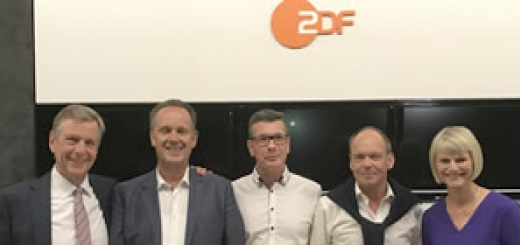 Besuch beim ZDF - heute journal