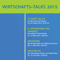 Wirtschafts-Talks 2015