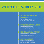 Wirtschafts-Talks 2016